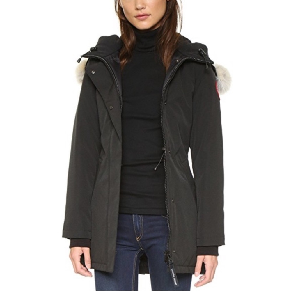 Canada Goose Victoria Parka in Black